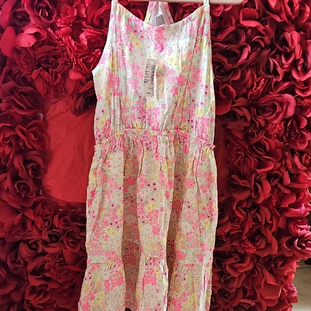 Children's Place NWT Floral Kids Dress Size 7/8